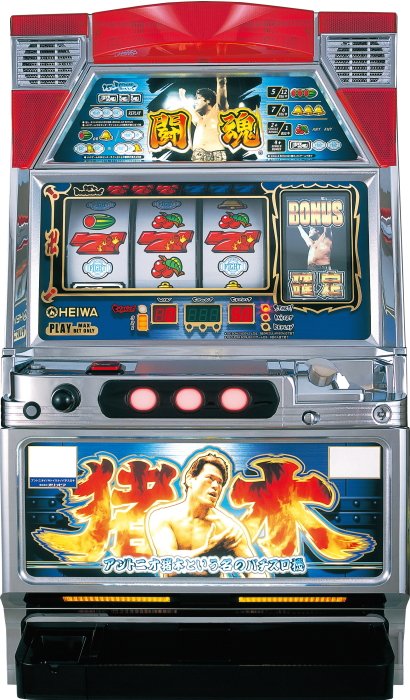 しては ヤフオク! 平和 アントニオ猪木という名のパチスロ機(赤