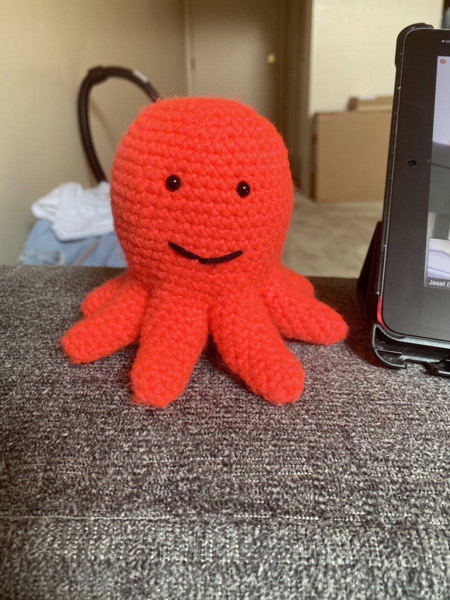 This octopus baby was annoying bc of the 8 legs but super simple to put together