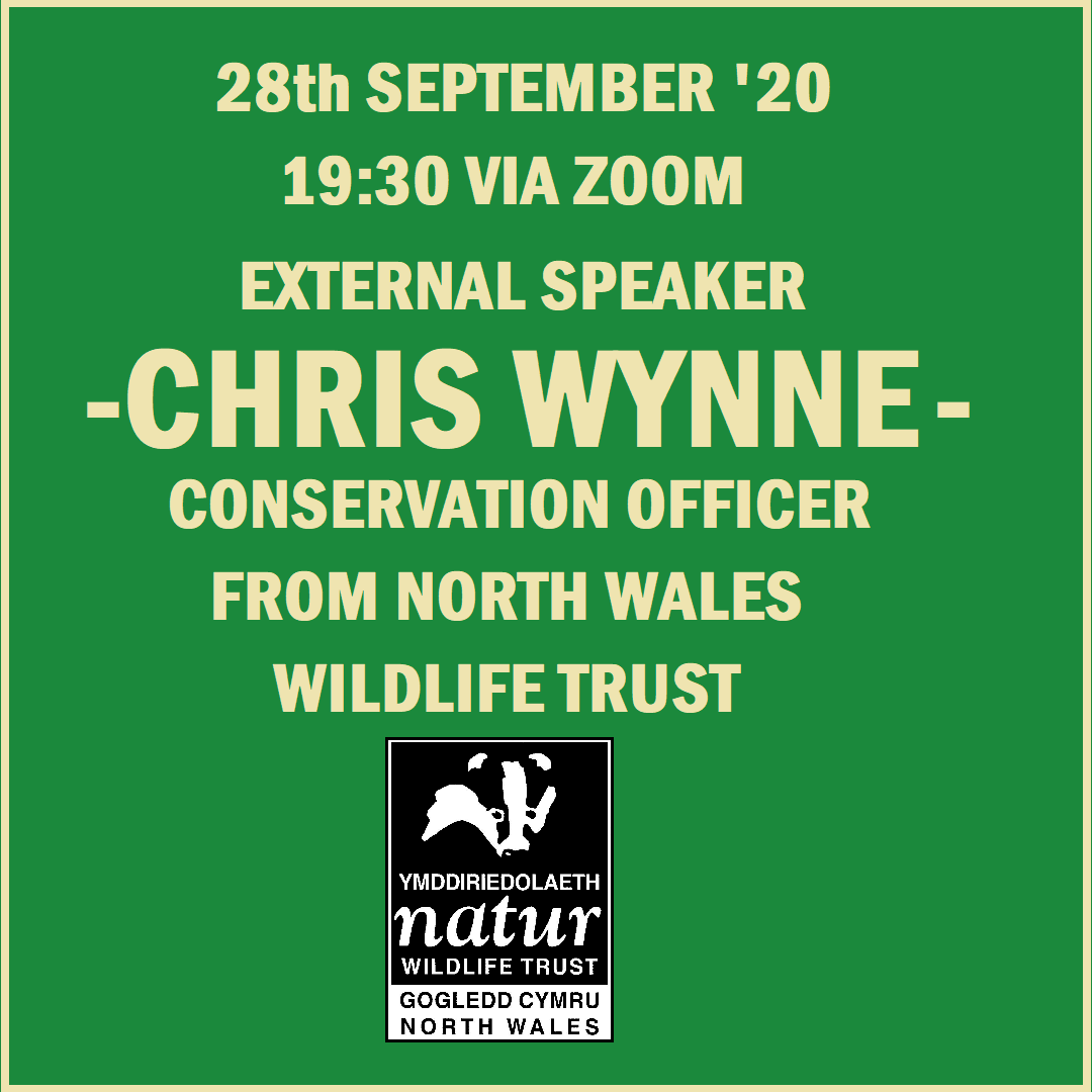 First talk of the Year!

Really excited to have a call with Chris Wynne from NWWT for an introductory talk about the work done by the trust in the area. Zoom code will be released on the day!

-AT