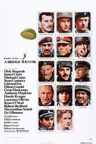 XVIII Airborne Corps & Fort Liberty on X: The 1977 film A Bridge Too Far,  a blockbuster with an ensemble cast that portrays all sides of Market  Garden. If you had to