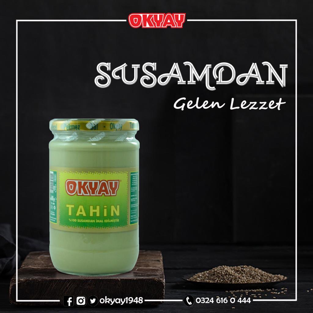 Doğallığın adresi OKYAY’dan %100 susamdan imal edilen Tahin 💫

Tüm ürünlerimiz ve siparişleriniz için okyayhelva.com.tr adresini ziyaret edebilir ve 0324 616 0 444 sipariş hattımız ile iletişime geçebilirsiniz.