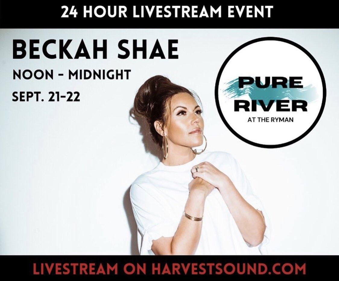 BECKAHSHAE's tweet photo. Starts Tomorrow! 🙏🏼🙏🏼🙏🏼
#pureriverevent #pureriverattheryman #purerivernashville #rymanauditorium #beckahshae #harvestsound https://t.co/b5oiWw1AHw
