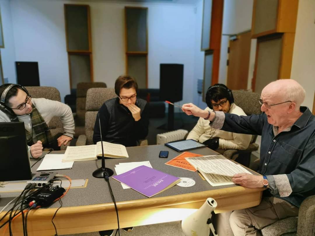 "Play in tune next time!" 😉
Wonderful memories from recording. CD out on 25th September!