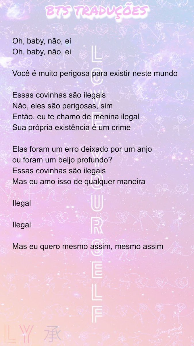 bangtrad's tweet photo. 🎼 | Tradução de "보조개 (Dimple)", música do Love Yourself: Her.
@BTS_twt
#3YearsWithDNA
#3YearsWithLoveYourSelfHer https://t.co/Fu4h3SVb7L