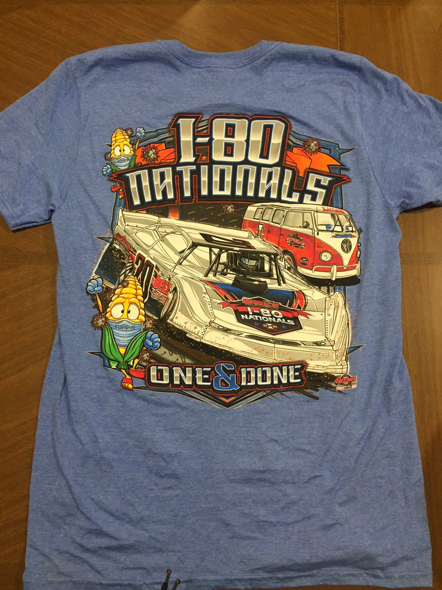 DirtShirtsUSA's tweet photo. Congratulations to @TimMccreadie and the @LonghornChassis Team on winning the Al Belt Custom Homes I-80 Nationals last night at @I80Speedway. You can now get the official event merchandise in the Dirt Shirts USA web store, https://t.co/IsqcHeJ0Z7 https://t.co/tiuDuHso3a