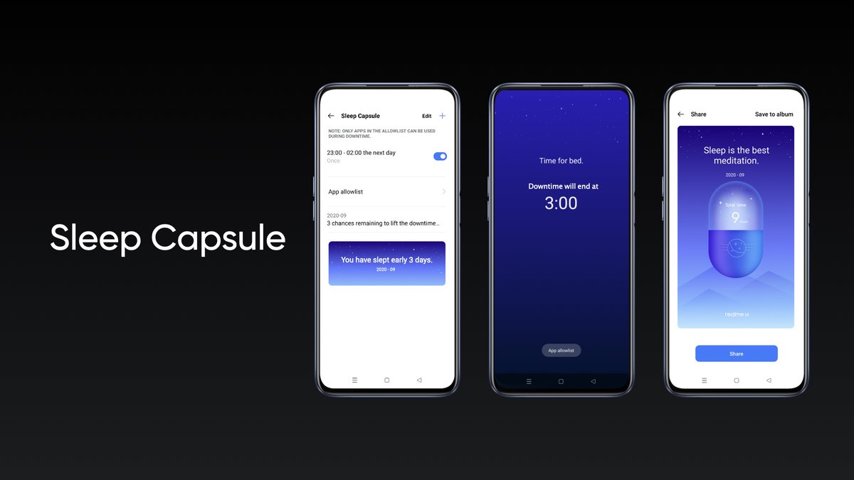 Версия realme ui. Realme UI. Realme UI 2.0 c3. Оболочка Realme UI. Капсула сна Realme.