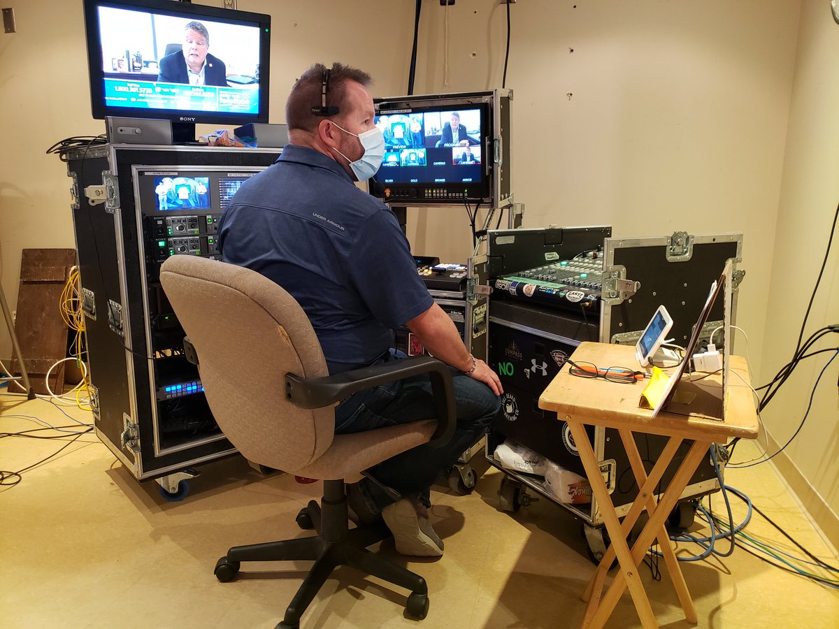 Hour 1 of the 38th Annual <a href="/EasterSealsON/">Easter Seals Ontario</a> Telethon is wrapping up.  Special thanks to the #lougheedfoundation for supporting the matched minutes!

#DirectingWithJames <a href="/Eastlink/">Eastlink</a> #CommunityTV