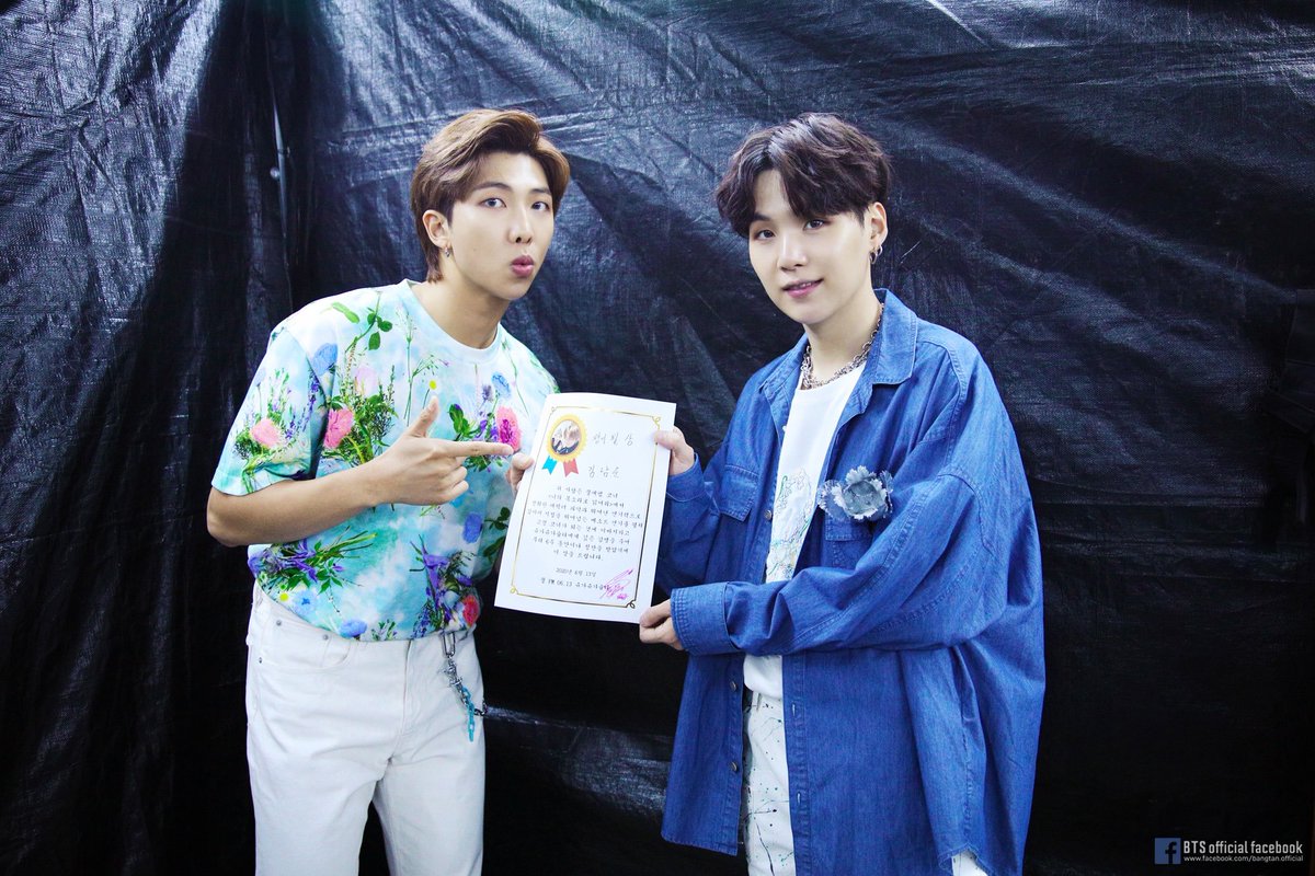 Yoongi being whipped for Namjoon's acting to the point that he couldn't sleep thinking how he was going to hear Joon's voice acting again and even awarded him for the same. 