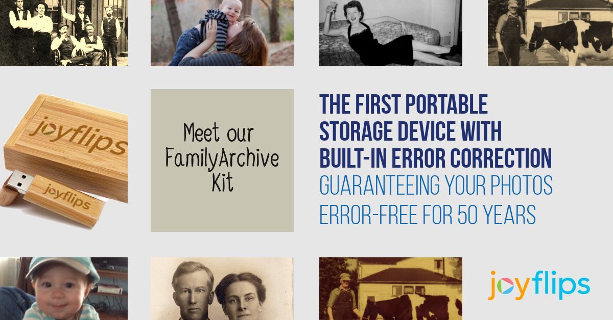 JoyFLIPS's tweet photo. You can download your entire Joyflips account - photos, audio files, videos - right to the Family Archive Kit, for safe, secure, offline backup - guaranteed error free for 50 years! Find out more at https://t.co/RgW5EFiw8w https://t.co/zBJE8T7DOQ