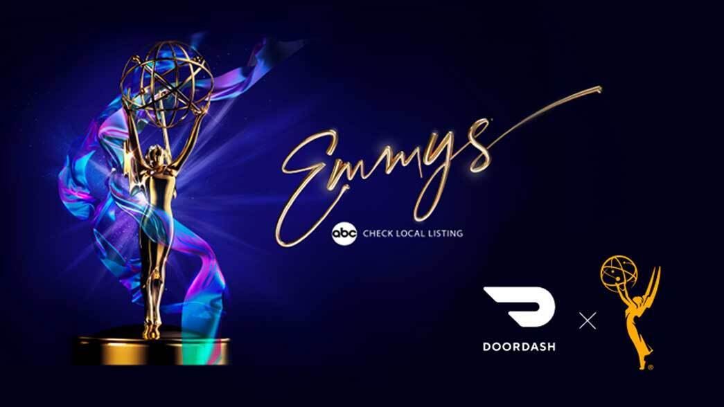 DoorDash's tweet image. Getting ready for the #Emmys on @ABCNetwork at 8pm ET/ 5pm PT. Be on the lookout for some special deliveries. What are you ordering tonight? #OpenForDelivery