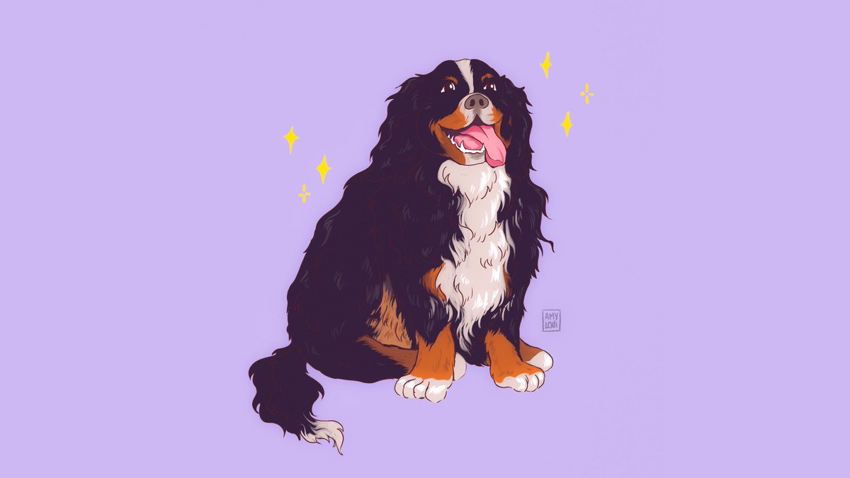 Amylouioc's tweet photo. A little late on this but I really wanted to a little tribute to such a lovely dog ✨#RIPSioda https://t.co/kMOLG1OctY
