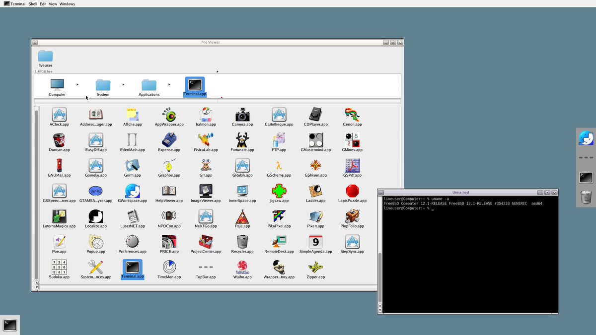 probonopd's tweet image. 12 years later, can we make something that feels 12 years newer? #GNUStep