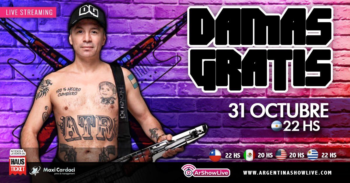 arshowlive's tweet photo. 📣 Llega a @arshowlive el gran @pablitolescano con #DamasGratis en un mega #livestreaming | 🗓 31 de Octubre 22HS | entradas a la venta ✅ https://t.co/jjEmdROnnw | @Marin1966Marin @rialjorge https://t.co/ow0f2jPkZc