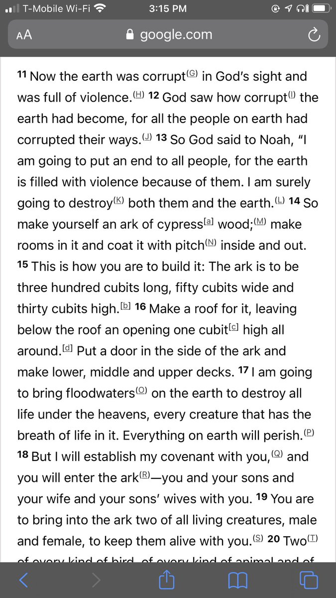 THE FLOOD. God was unhappy with his children on earth that he had created in his image and that he loved so much. He thought, why not drown them all? Hitler has nothing on this being man. The entire population apart from one family? That’s not wickedness?