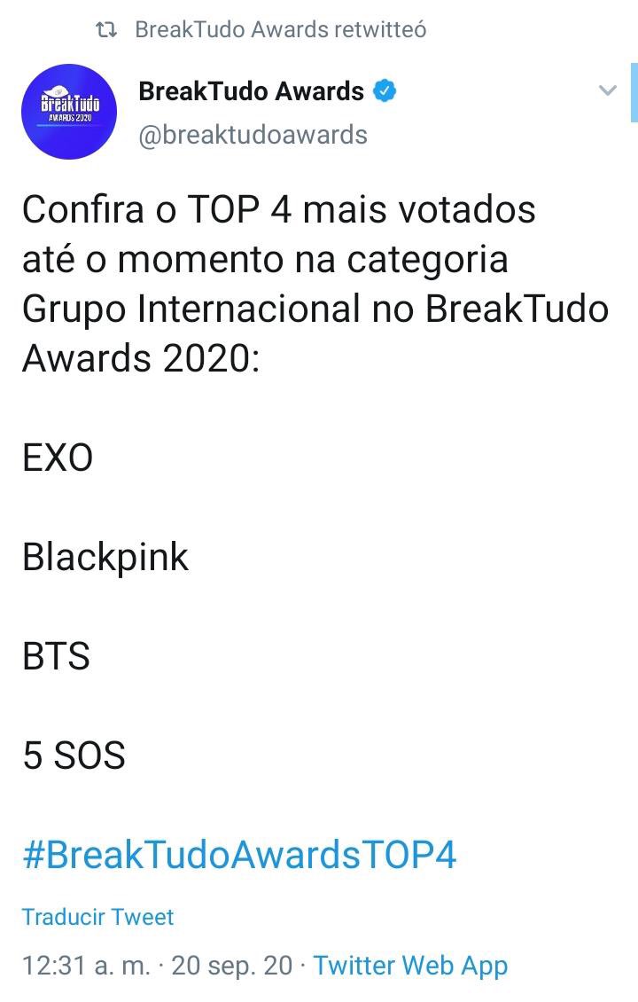 REDTEAMCALM's tweet photo. Have you seen this?!?! 5SOS is killing it so let’s keep voting, vote as much as you can!! Remember that the person who votes more gets a DM of their choice 💜 https://t.co/8uL9TGkgdd