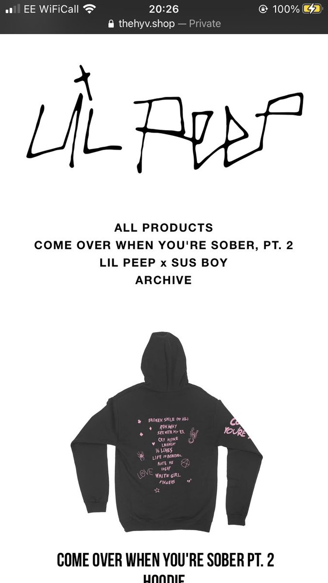 whilst he was alive, peep sold his merch via chase’s company, the hyv. the company continues to sell peep merch and has paid nothing to peep’s estate (his mother) since that which was owed up through last september.