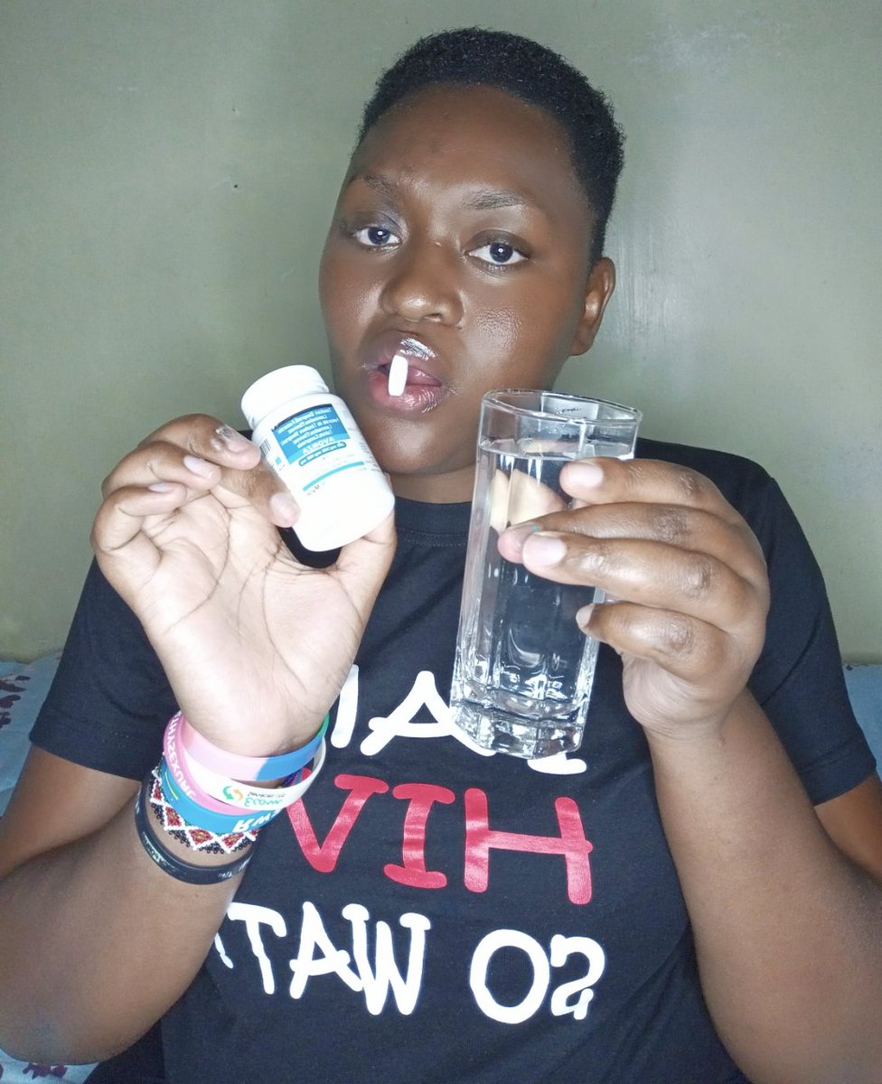 D_Moraa's tweet image. Adherence to ARVs doesn't have to be boring 😊 sometimes take a photo to remind HIV who is the boss💃I am not sick,I am not dying I am an amazing Host to a tiny guest 😍♥️🤩