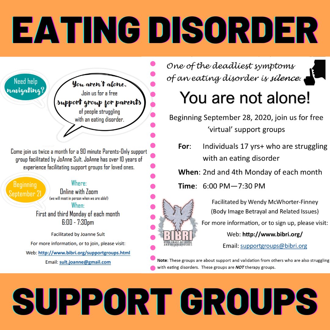 TheCenterCbus's tweet photo. For those of you still needing support group information, check out https://t.co/RNEHcQyKpU for info on their new parent support as well as a support group for those struggling with an eating disorder. Check out the website or email supportgroups@bibri.org for more info! https://t.co/GSlcY7chDi
