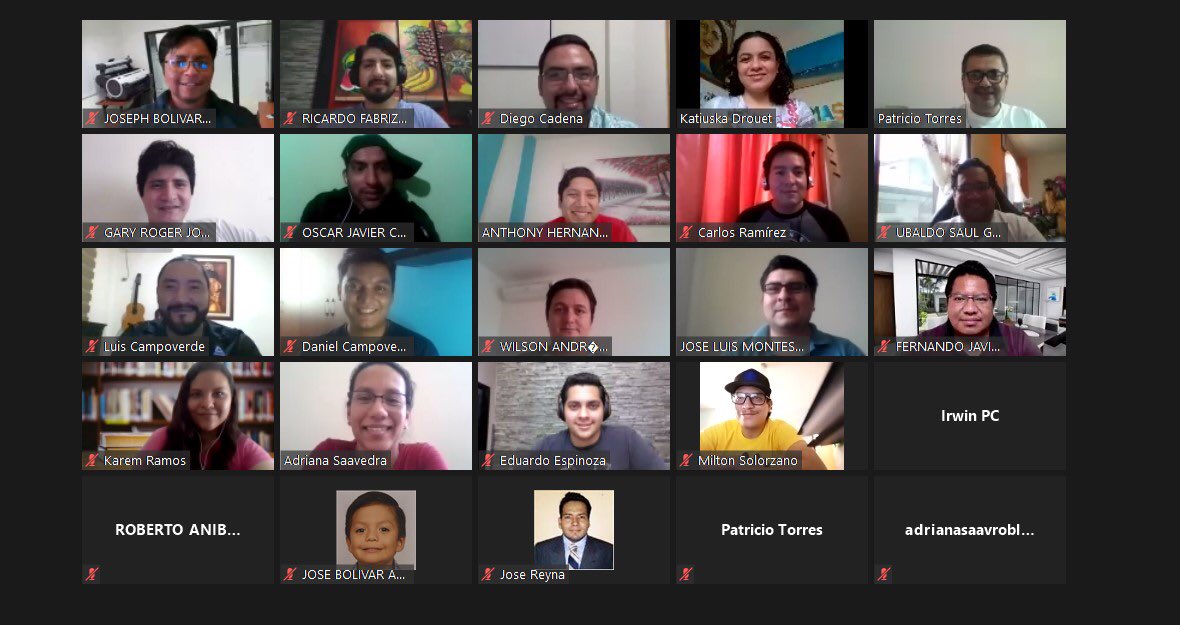 irwinfranco's tweet photo. Cerrando taller con #MGP17 de @espae. El curso acaba, aunque el aprendizaje continua. Un programa a ejecutar y Café Virtual para continuar la conversación fuera de clase. ¡Agradecimiento a todos por el aprendizaje compartido! https://t.co/hZFhMtORUG