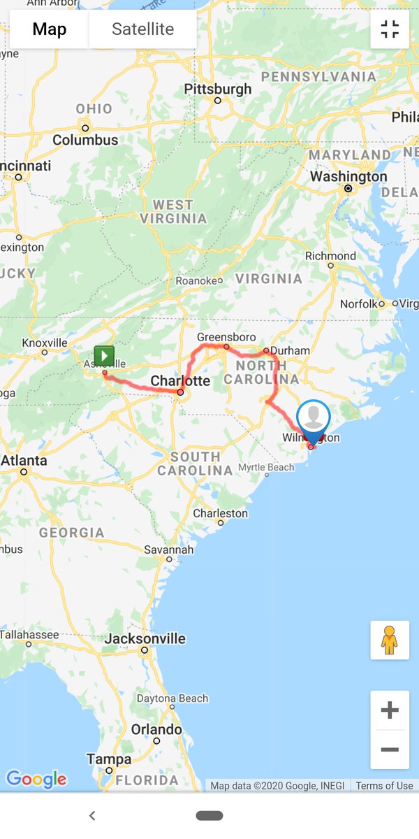 JPersinski's tweet photo. Whew! Finally! 475 miles across NC virtually. It took longer than expected due to injury, but I finished! #blueridgetothebeach #bikewalkrun https://t.co/uUmO3Cxoqi