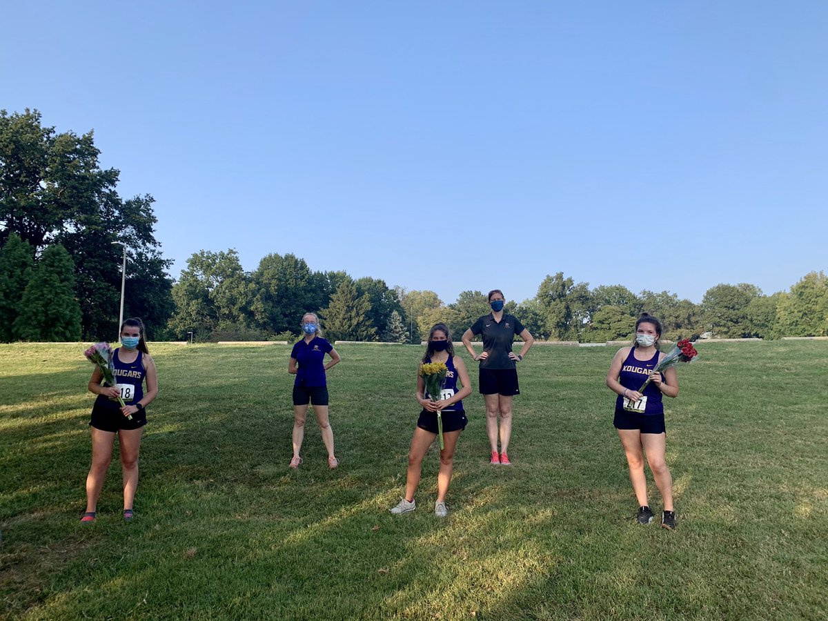 We celebrated our seniors on Thursday at McNair Park. #runningfam #KougPride