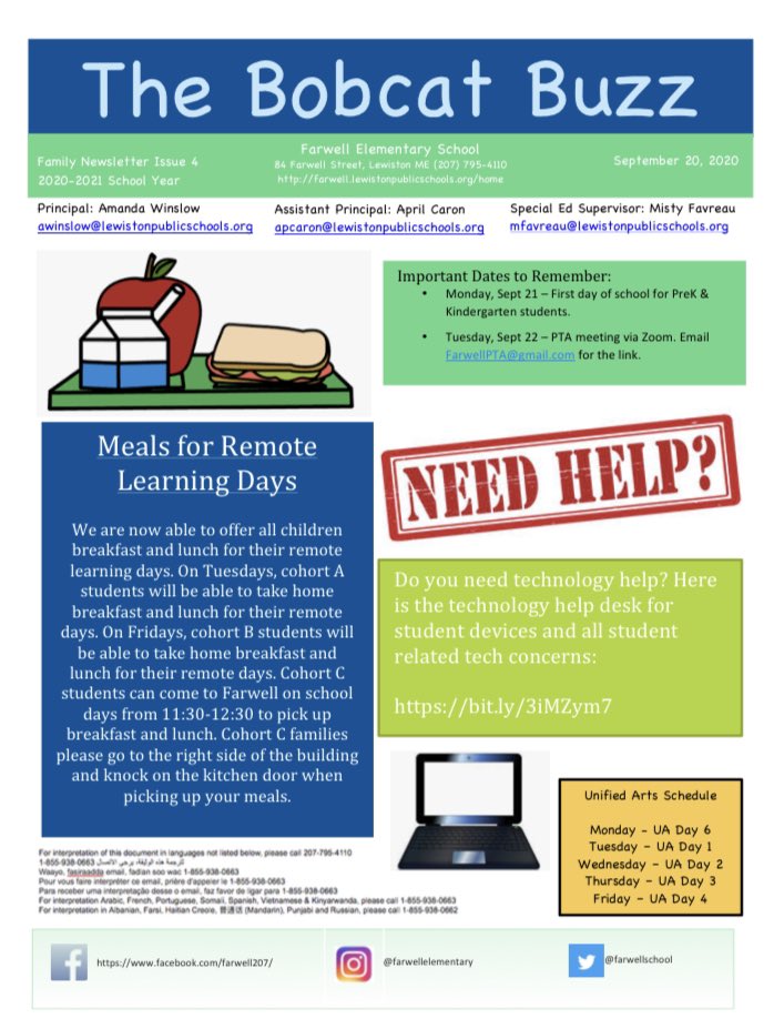 Farwell Elementary School tweet media