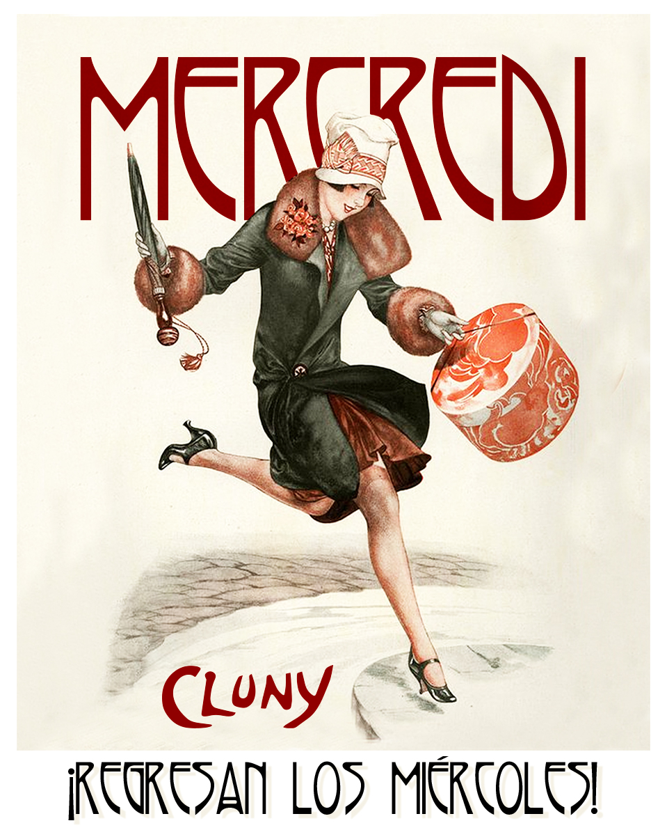 clunymexico's tweet photo. ¡Les esperamos ahora también los miércoles!✨🥳 
#CLUNY #ClunyMexico #CDMX https://t.co/u9ut2H1MBb