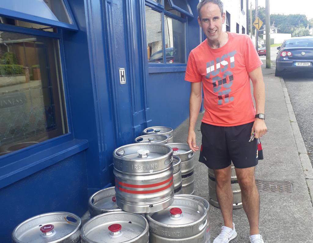 BollardsPub's tweet photo. The wait is almost over. 
The beer has arrived. 🍻🍺🍺🍸🍹
Open at 4pm tomorrow. 
Wooohooo😀
#reopening #pub #Castlecomer #kilkenny #local #pints https://t.co/1pXUmFicq6