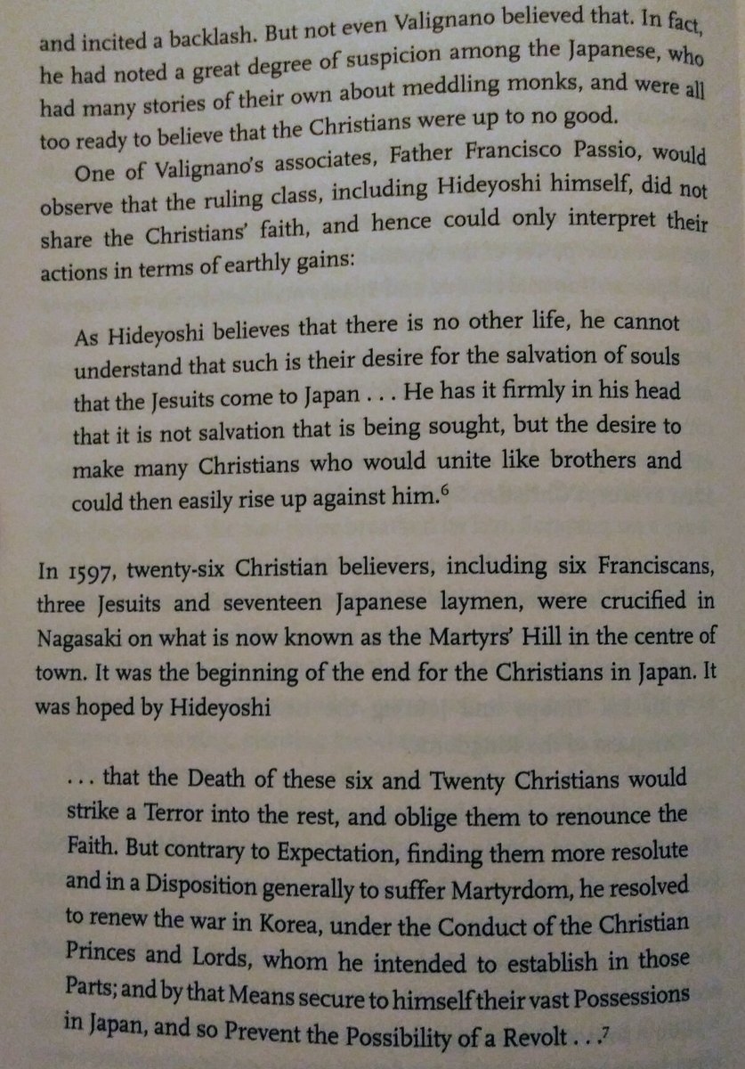 Further misunderstandings and political problems that lead to Hideyoshi's edict and persecutions against Catholics