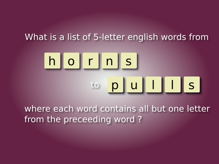 blanagram's tweet photo. Find the series of 5-letter blanagrams from "horns" to "pulls".
Solve many other levels in Blanagram for Android!
https://t.co/9TE89nF4CG

RT to get the solution

 #wordgame #words #playing https://t.co/TcSLvVAN0N