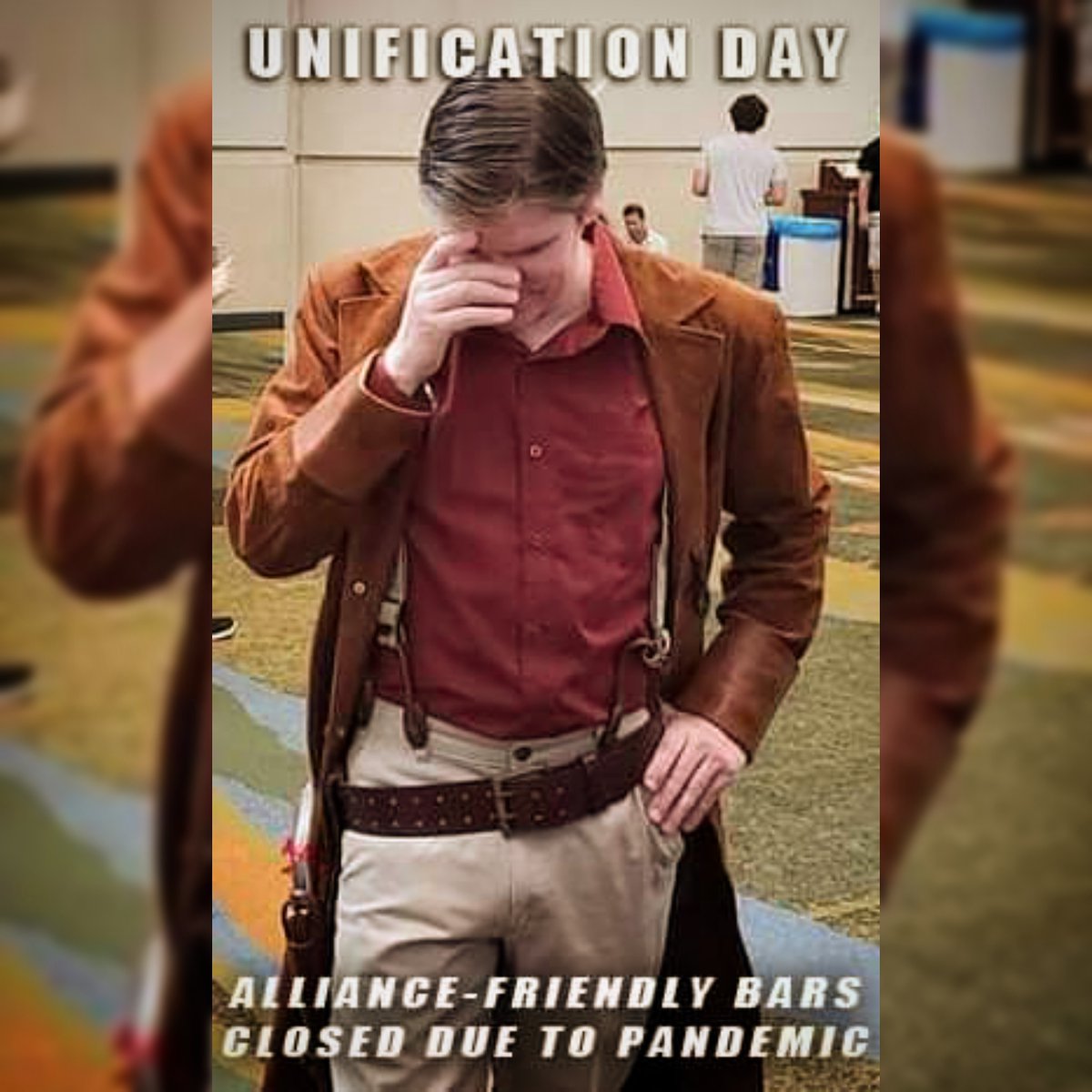 What's a Browncoat supposed to do...
...
...
...
#firefly #browncoat #fireflycosplay #cosplay #cosplayersofinstagram #cosplayguy #captainmalcolmreynolds #captainmal #serenity #malcolmreynolds #captainmalcosplay #over30cosplay #over40cosplay #bigdamnheroes #josswhedon