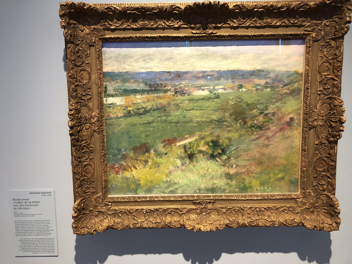 Une belle découverte pour ces #journeesdupatrimoine2020  au <a href="/MuseeGiverny/">Musée des impressionnismes Giverny</a> où les artistes américains sont mis à l’honneur. #danielTerra