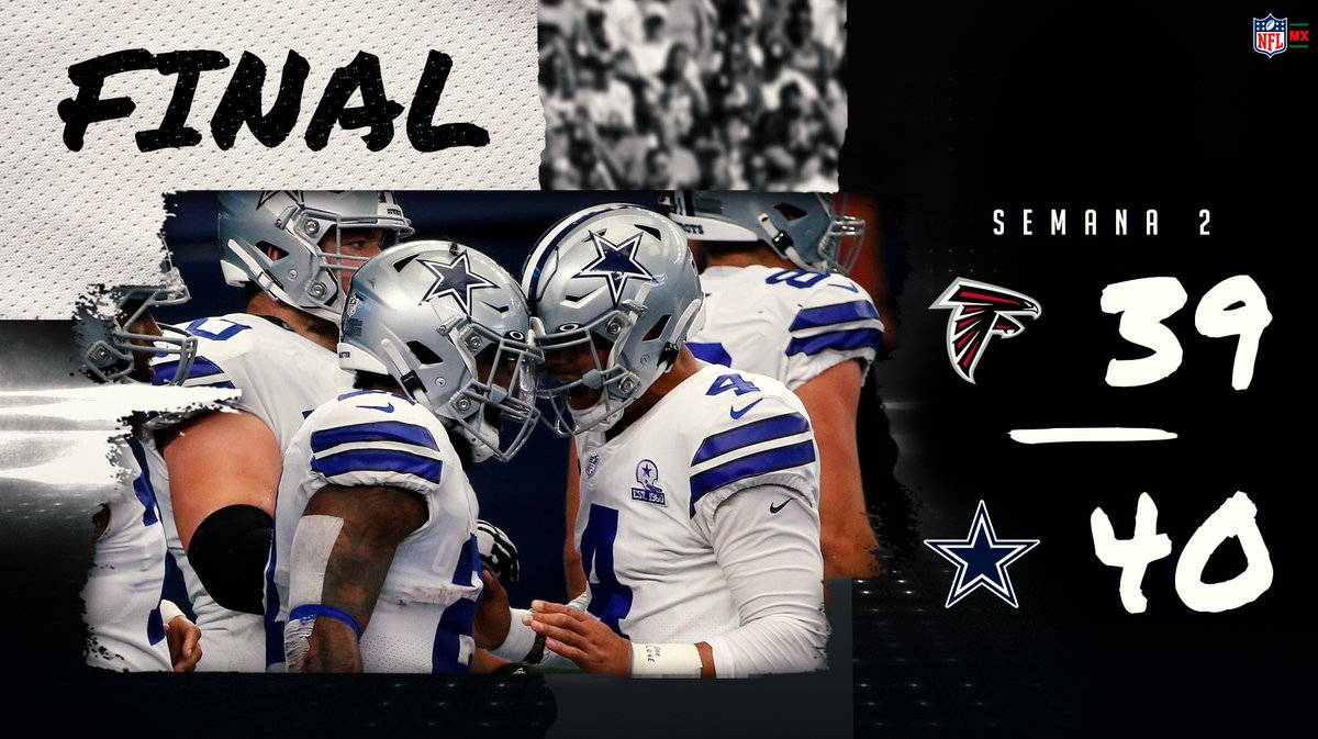 ¡RE-MON-TA-DA ÉPICA! 🤠⭐️
Los equipos especiales se pusieron la capa de super héroe al final del partido y se llevan la victoria los @DallasCowboys 

#NFLMX #DallasCowboys