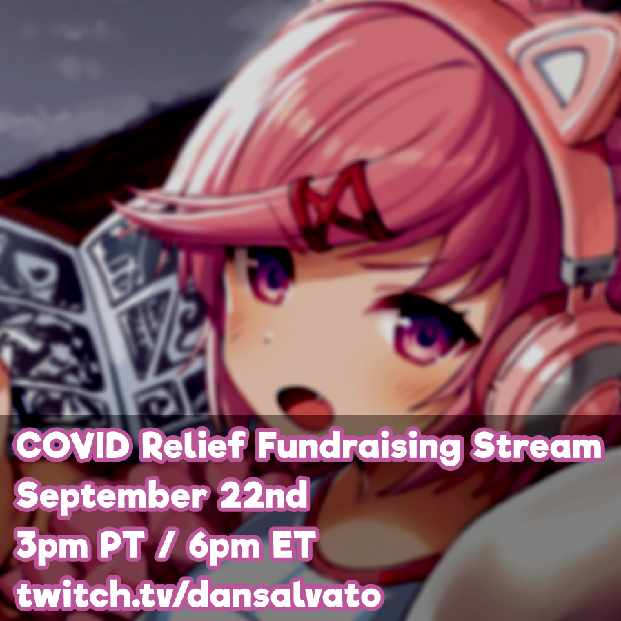 TeamSalvato's tweet photo. Join us on Tuesday for our interactive live stream! We'll be playing games and featuring some special guests as we raise funds for COVID relief. Visit https://t.co/b6MCqvCAEp starting at 3PM PT/6PM ET! https://t.co/Ch329j00TM