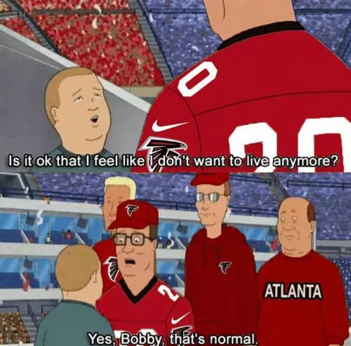 As an Atlanta fan. All these memes hit differently