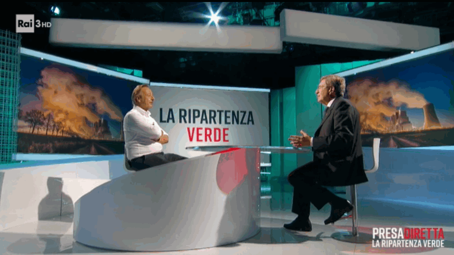 Enrico Giovannini: Non possiamo solo affidarci ai fondi Ue, dobbiamo cambiare il nostro modo di spendere. Per esempio ogni anno destiniamo 19miliardi euro in sussidi dannosi all'ambiente #SAD, potrebbero essere utilizzati per transizione e riduzione disuguaglianze. <a href="/Presa_Diretta/">Presa Diretta</a>