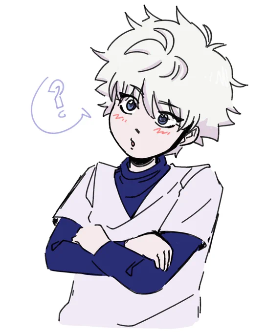 [hxh] i haven't posted any art in a hot second uh. *throws killua at you* 