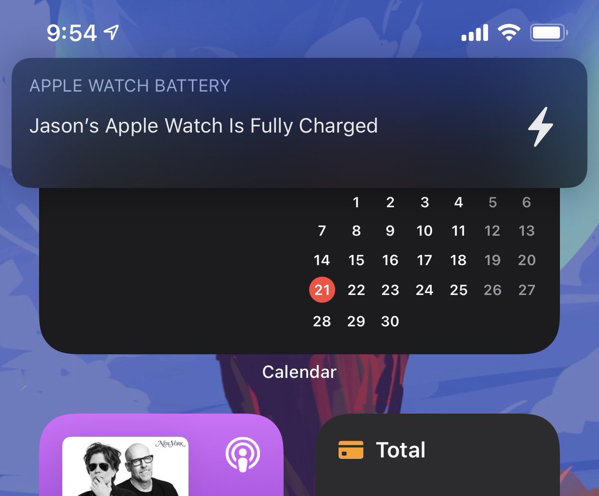 smashpOp's tweet image. Wow. Didn&apos;t know this can happen. Loving it! #ios14 #watchOS7