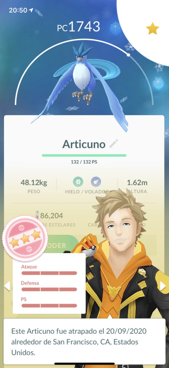 CavaUrie's tweet photo. Resumen de mi  #PokemonGOCommunityDay 500 capturas y solo un varicolor y lo mejor del día un articuno 100 % https://t.co/z3hQVYrYdV