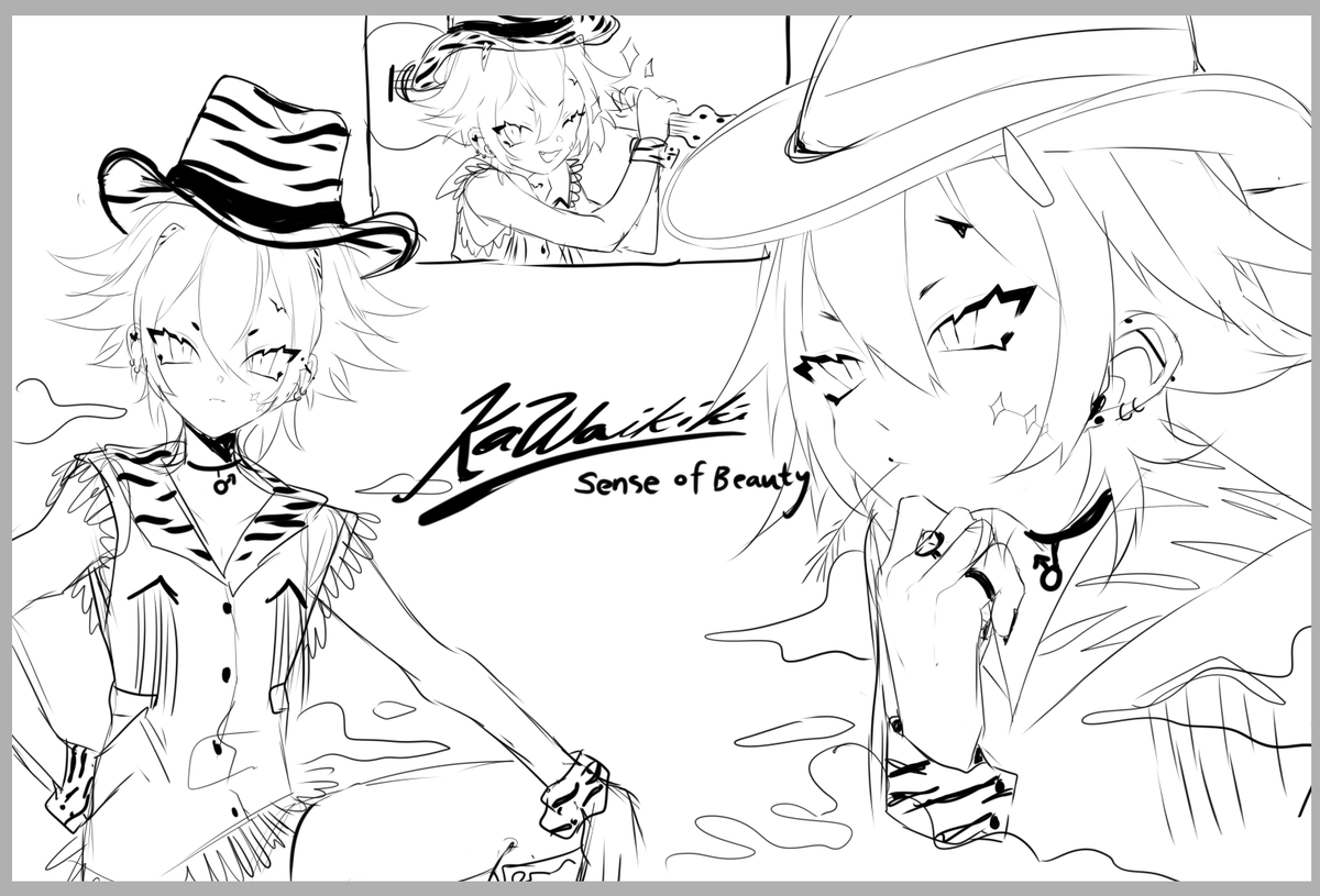 Wip of something great
Also sorry to all my cowboys/girls out there idk how to draw cowboy hats but I'm trying 
Yeehaww ? 