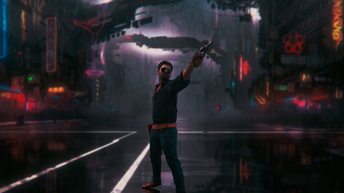 sunilbob80's tweet photo. RICHIE in cyberpunk
Richie is one of the best written characters from the cult classic "ulidavaru kandanthe" Directed by @rakshitshetty
#dystopiansociety #dystopian #surreal #surrealartz #surrealism #abstract #abstractart #cyberfuturepunk #cyberpunkeffect #graphicart #digitalart https://t.co/kb5mAYVA0M