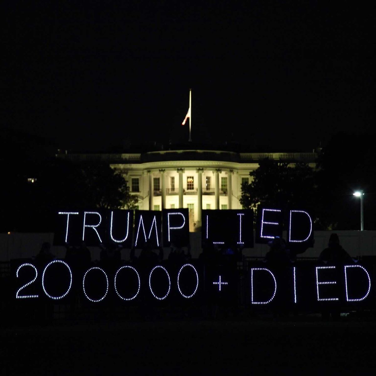 Trump says we’re “rounding the turn” on COVID-19.This weekend we rounded the turn on 200,000+ deaths — and Democrats won't let him forget it. #TrumpLied200kDied