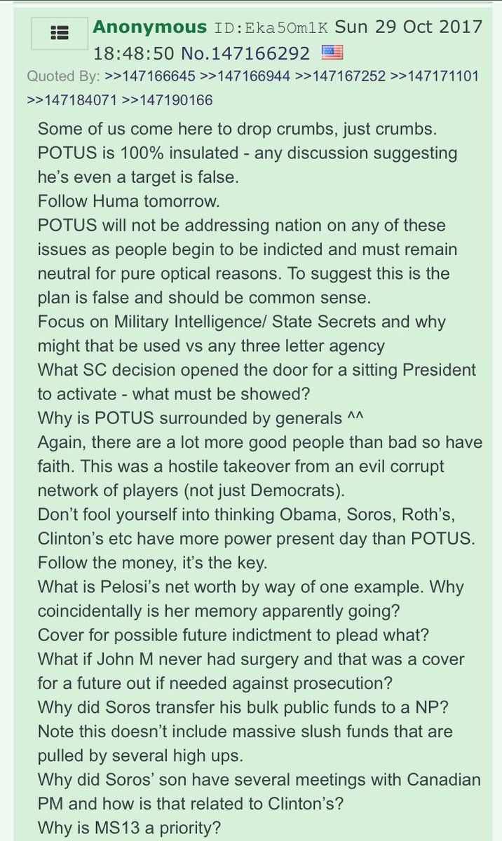 But why? Well, possibly the drops were seen as more compelling in this thread than in others. But here's the thing: drop 6, his first in this thread, was essentially drops 4 and 5 (which he had posted on the morning of the 29th to minimal response) just smashed together.