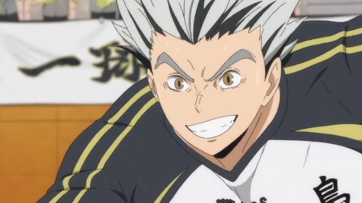 Bokuto Koutaro- a free market anarchist, but only accidentally- Doesn’t know how taxes work- I don’t think he knows shit about the law either