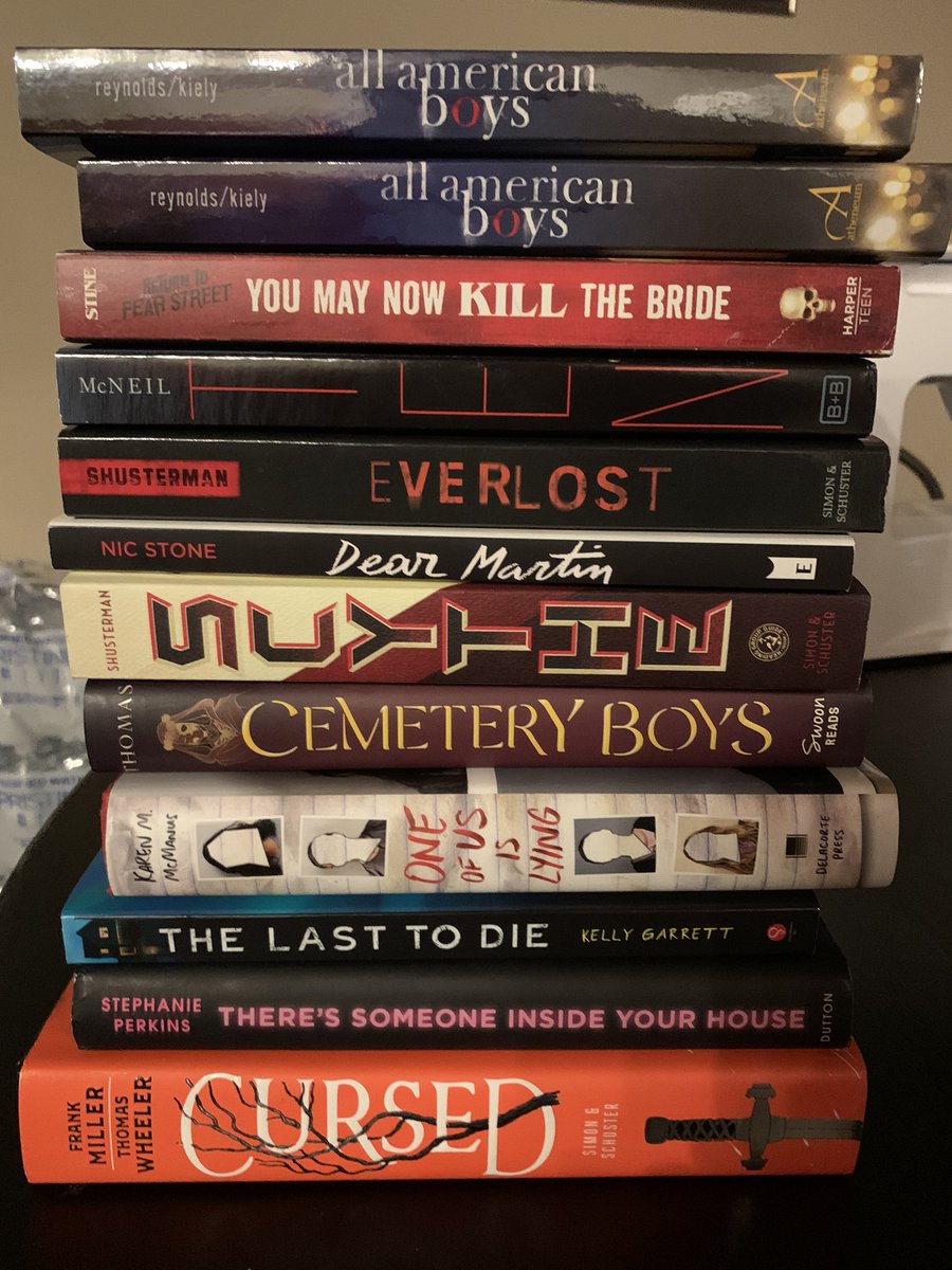 When your Ss specifically request books and you don’t have enough or even have them on your classroom shelf, you borrow them from your personal home library and go to the store. I’ll do this all day everyday for my kiddos! #growingreaders #choicenovels #readingisthebest