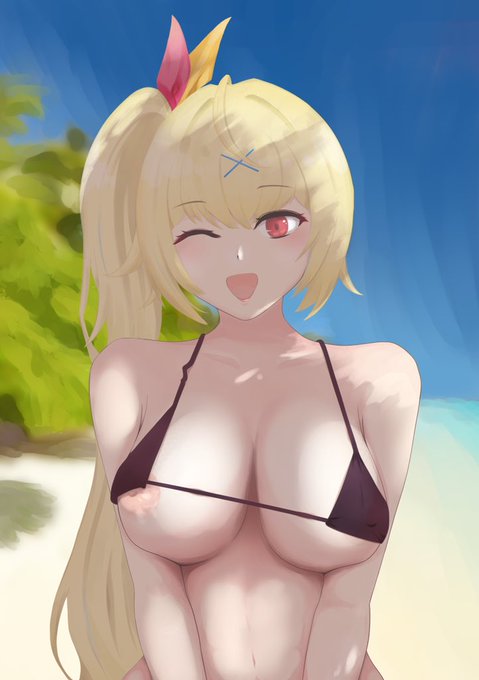 おっぱい! #サラし絵 