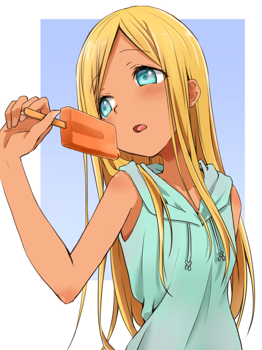 ライラさん 夏が終わってもアイスはおいしい 鍵穴のイラスト
