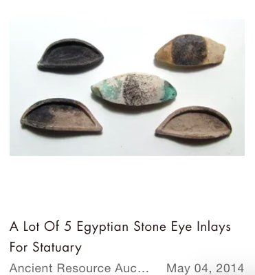 But there are so, so many more. This seller has been flogging lots of five (five?!?) eyes for years. Did they loot the tomb of an ancient ophthalmologist?