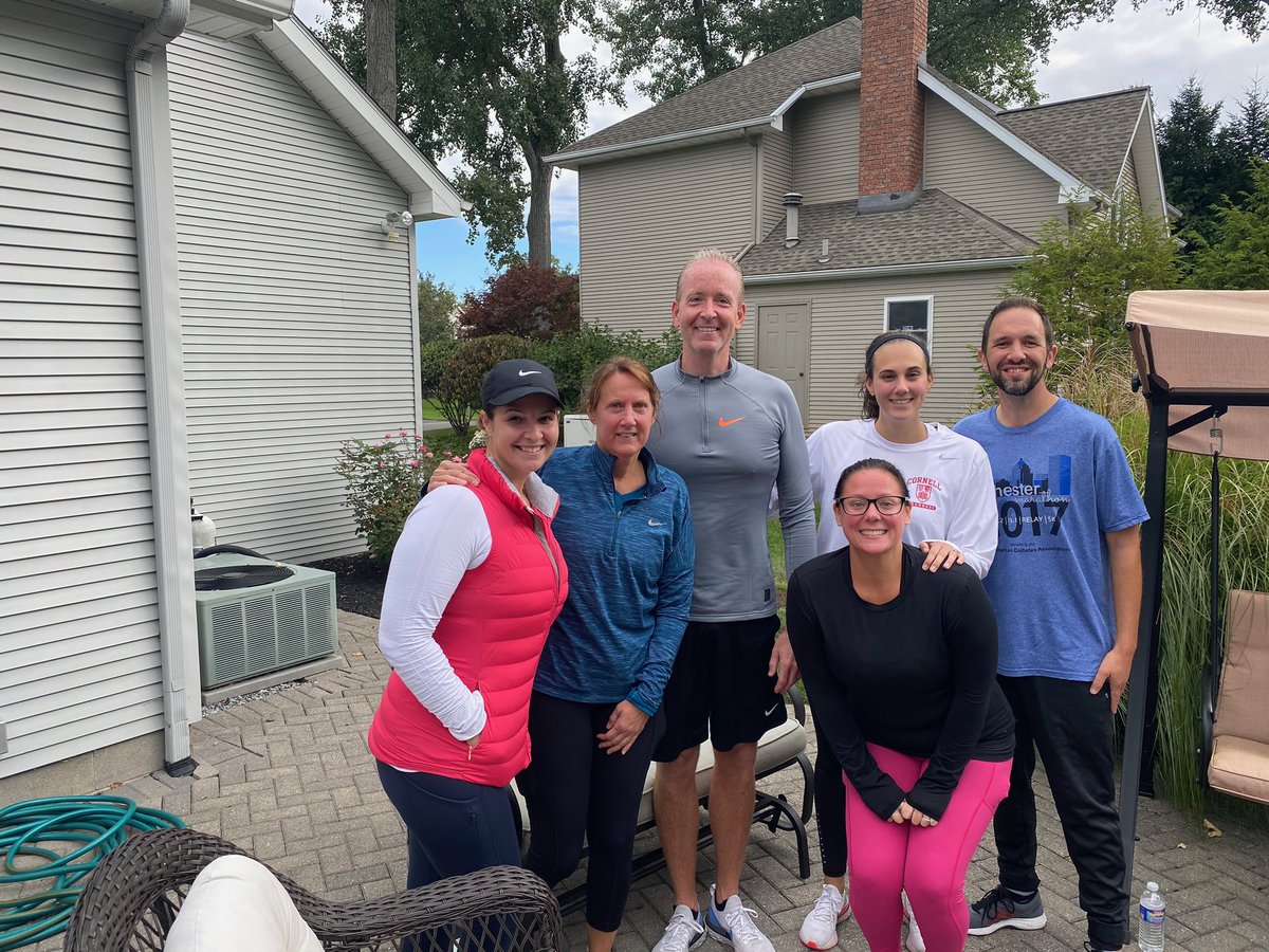marycariola's tweet photo. @marycariola Board Member Tom Hammond and his running group head out for. “Run on Sunshine” Thanks Tom! #wos2020 🌞 https://t.co/e0JOkmZLnU