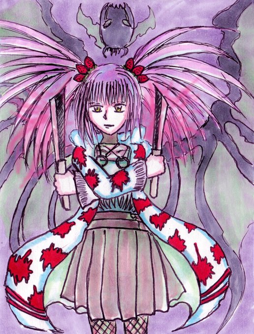 禍々のtwitterイラスト検索結果 古い順